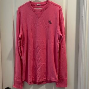 Abercrombie & Fitch Vintage sweatshirt dress embroidered Logo long sleeve XXL